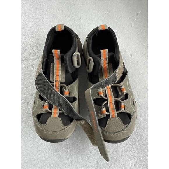 Merrell Sandals Shoes Boys Kids 12m Hydro H2O Water Hiker Brown - Picture 3 of 12